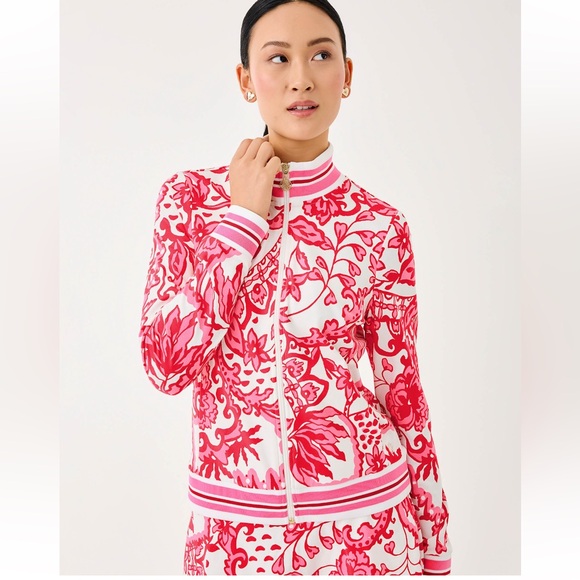 Lilly Pulitzer Jackets & Blazers - NWT Lilly Pulitzer upf 50+ luxletic regate jacket